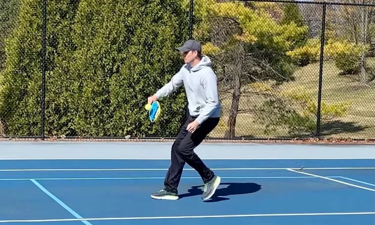What are 3 faults in Pickleball