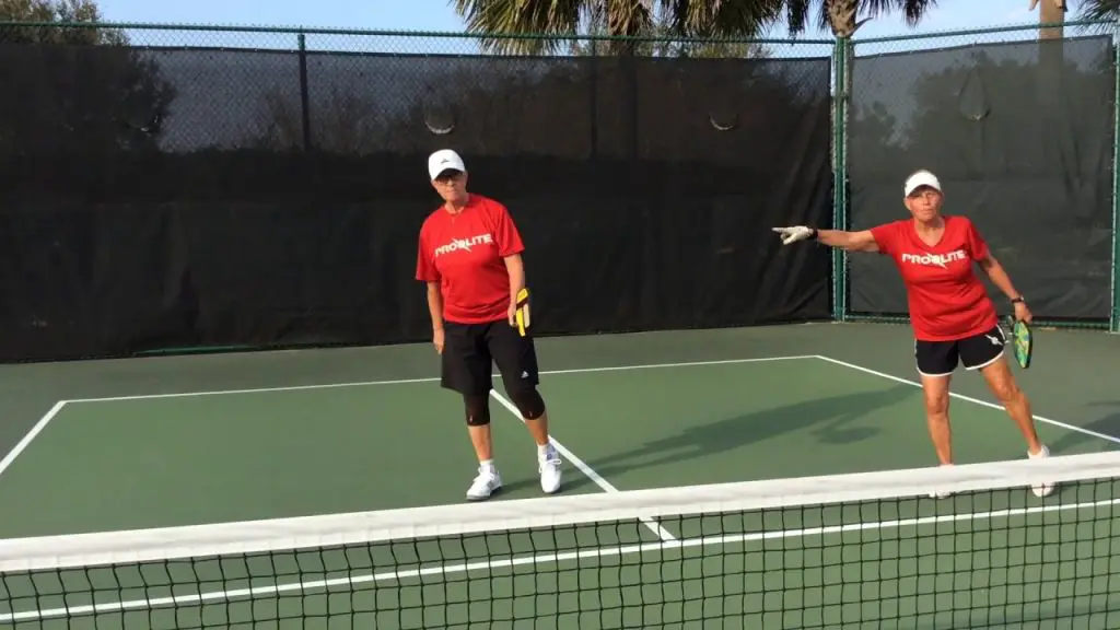What is the purpose of stacking in Pickleball
