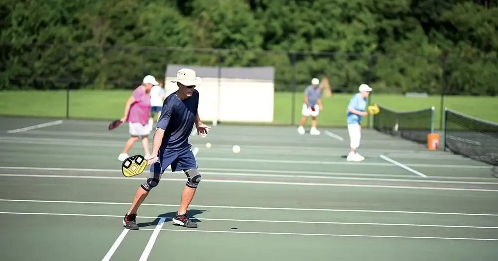 Pickleball Outside