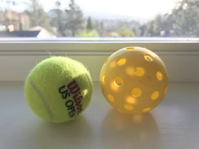 Pop Tennis balls vs Pickleball balls