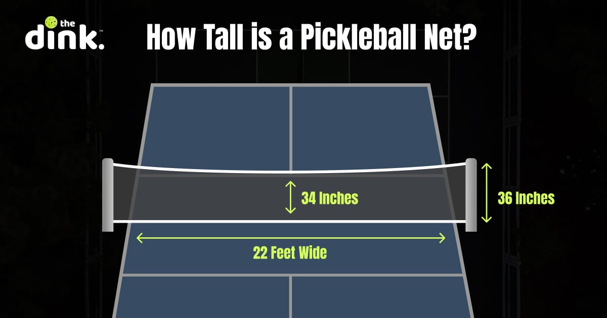 How High Is Pickleball Net