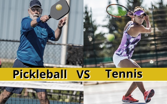 What Is The Difference Between Tennis And Pickleball