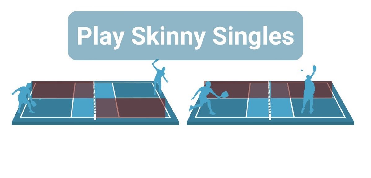 What Is Skinny Singles In Pickleball